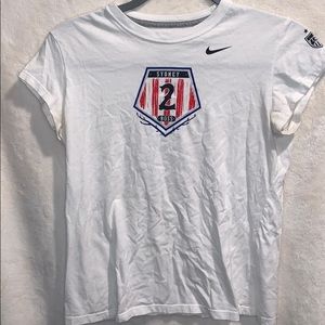 Nike Girl’s USWNT Sydney Leroux Boss White T-Shirt